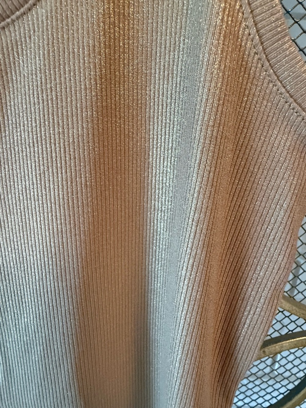 Express Gold Tank Top - Picture 2 of 4